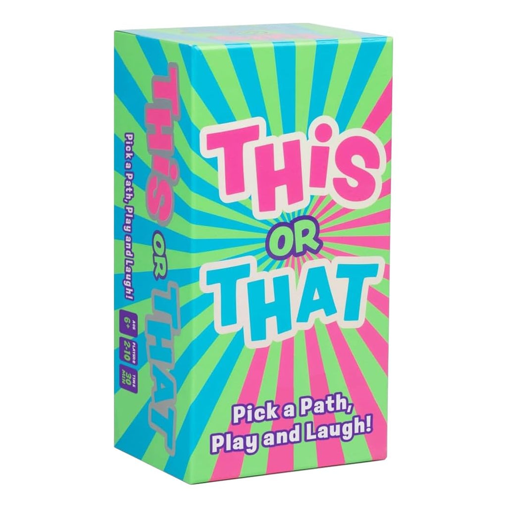 DYCE This or That Party Game – Family Card Game with Easy Either/Or Choices