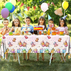 Dydamud Boba Tea Party Decorations - 3pc Waterproof Tablecloths