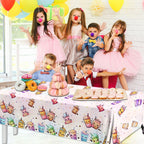 Dydamud Boba Tea Party Decorations - 3pc Waterproof Tablecloths