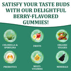 DYDUON Greens Gummies – Daily Greens with Organic Chlorella & Spirulina