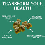 DYDUON Greens Gummies – Daily Greens with Organic Chlorella & Spirulina