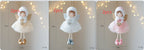Christmas Winter Mesh Angel Big Eyes Girl Pendant