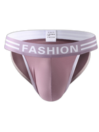 3 Pack Men's High-Cut Sexy Comfortable U-Convex Breathable Briefs
