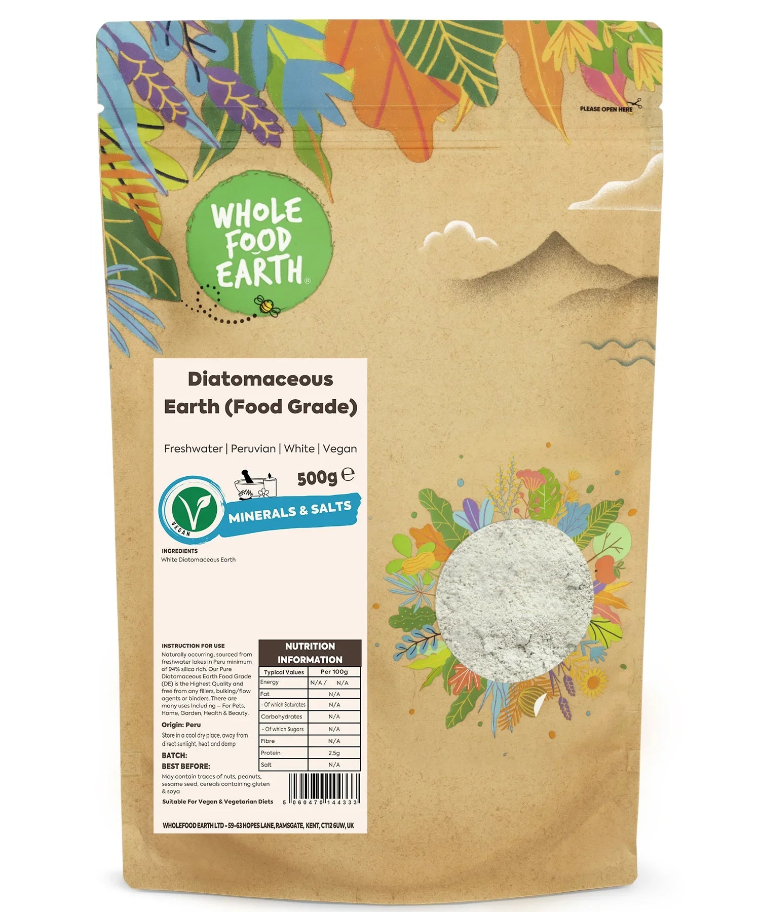 Diatomaceous Earth (Food Grade)