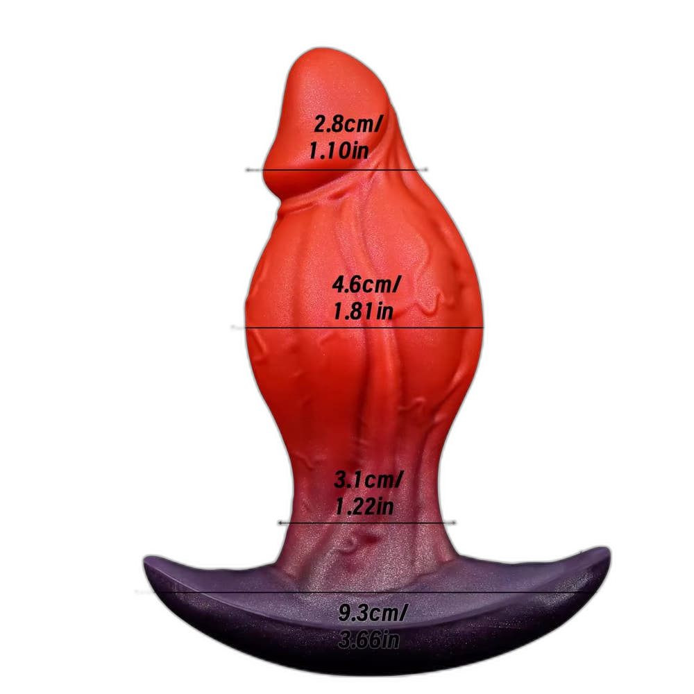 Rosso - Knot Butt Plug - Anal Toy
