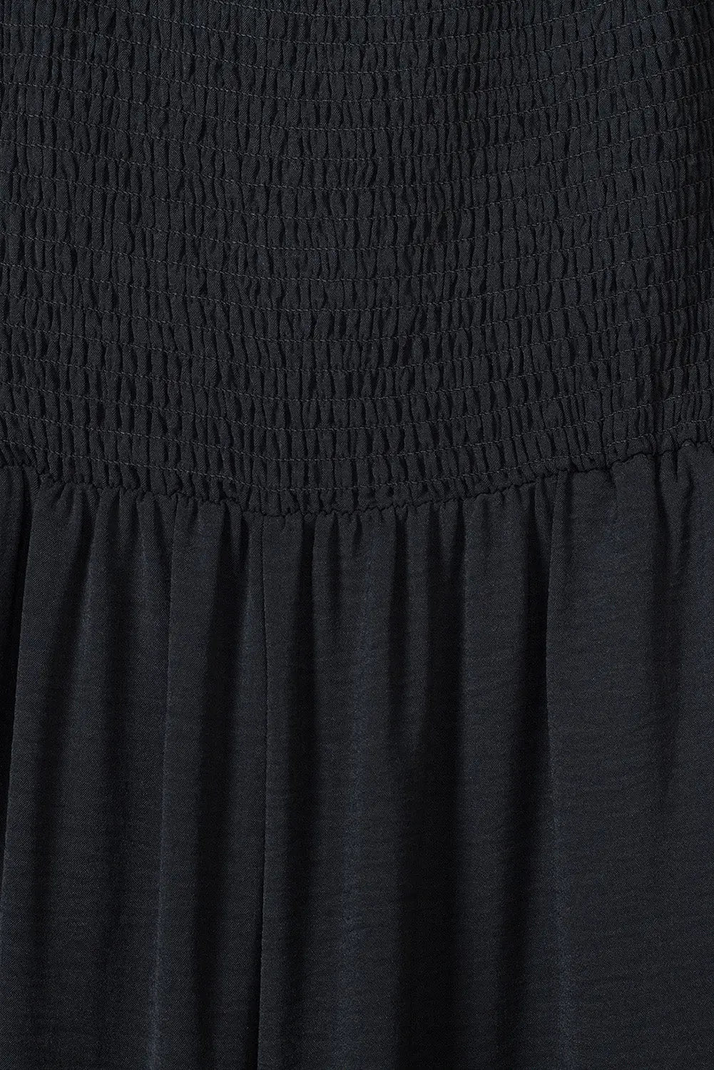 Smocked Square Neck Wide Leg Jumpsuit Women UK