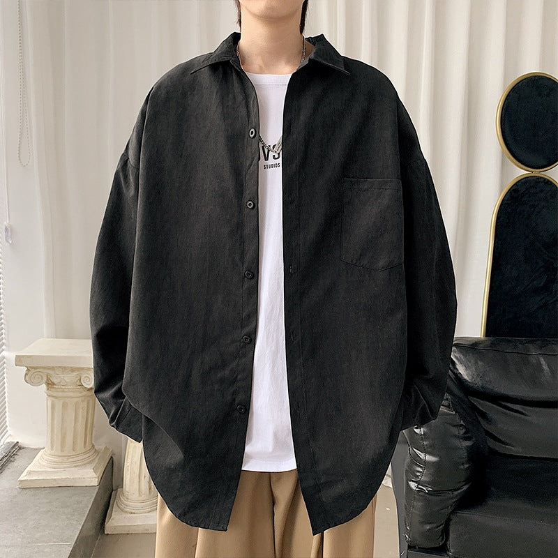 Men's Long-sleeve Shirt Korean-style Trendy Autumn