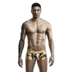 SEOBEAN Luxe Print Silk Low-Waist Boxers