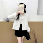 Chanel-style Knitted Cardigan Autumn New Arrival Women's Sweater Jacket