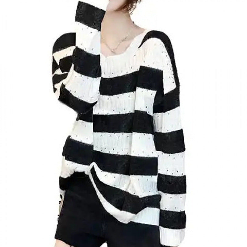 Women's Plus-Size Winter Knitted Sweater