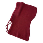 Fashionable And Warm Scarf With Integrated Yarn Knitted Hat For Women