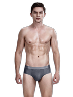 4 Pack Breathable Ice Silk Antibacterial Men's Briefs