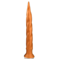 Worm II - Spiral Butt Plug - Long Butt Plug - Huge Anal Dildo