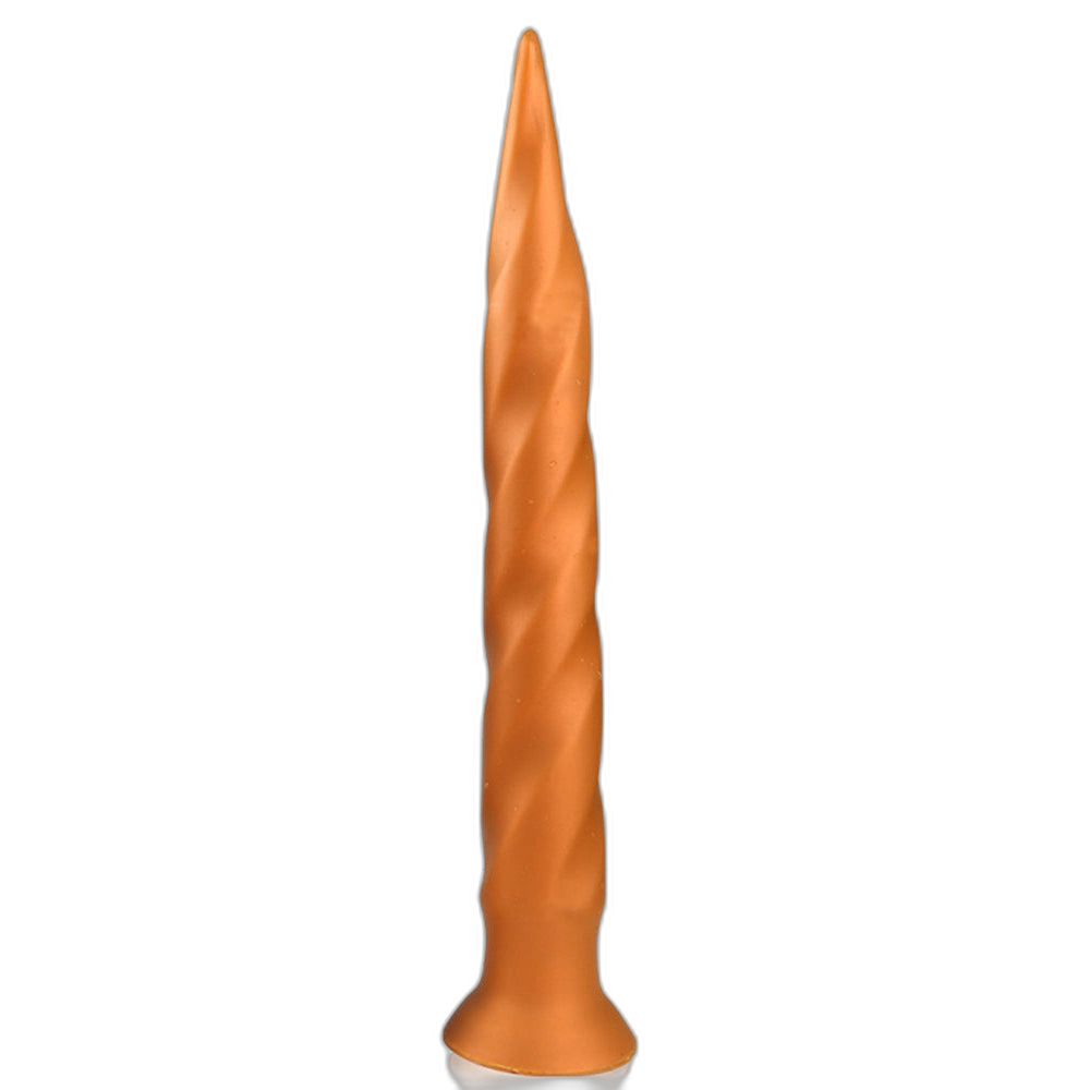 Worm II - Spiral Butt Plug - Long Butt Plug - Huge Anal Dildo