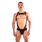 Prowler RED Butch Body Harness Black