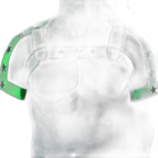 Fluorescent Glow In The Dark Elastic Harness