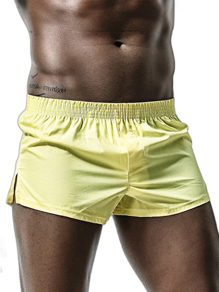 Men's Breathable Cotton Built-in Pouch Boxers