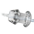 Crystal -  Clear Hollow Butt Plug - 5 Sizes