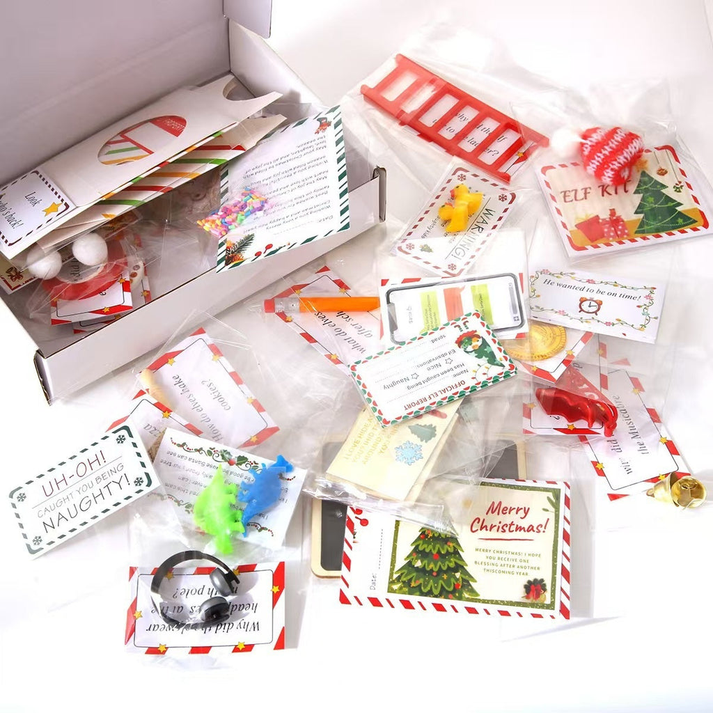 Christmas Gift Box 24-day Puzzle Christmas Countdown Cute Toy Decoration