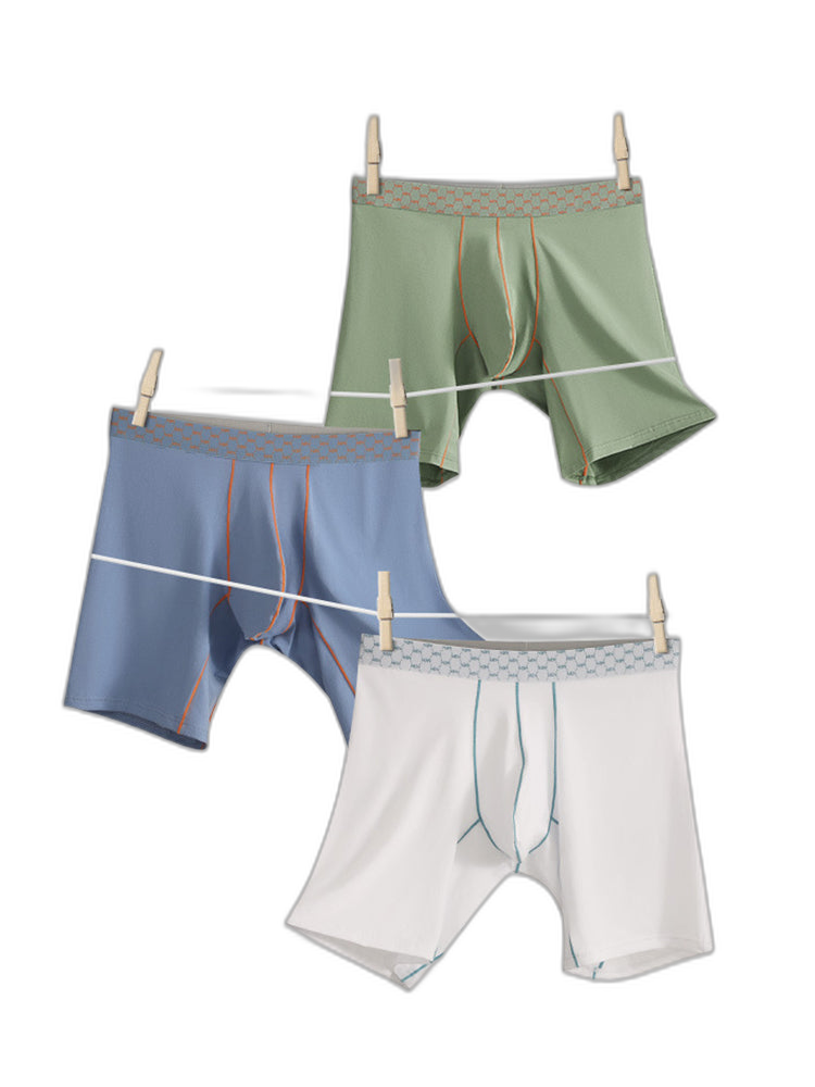2 Pack Men's Cotton Casual Sporty Mid-Rise Sexy Pouch Midway Briefs
