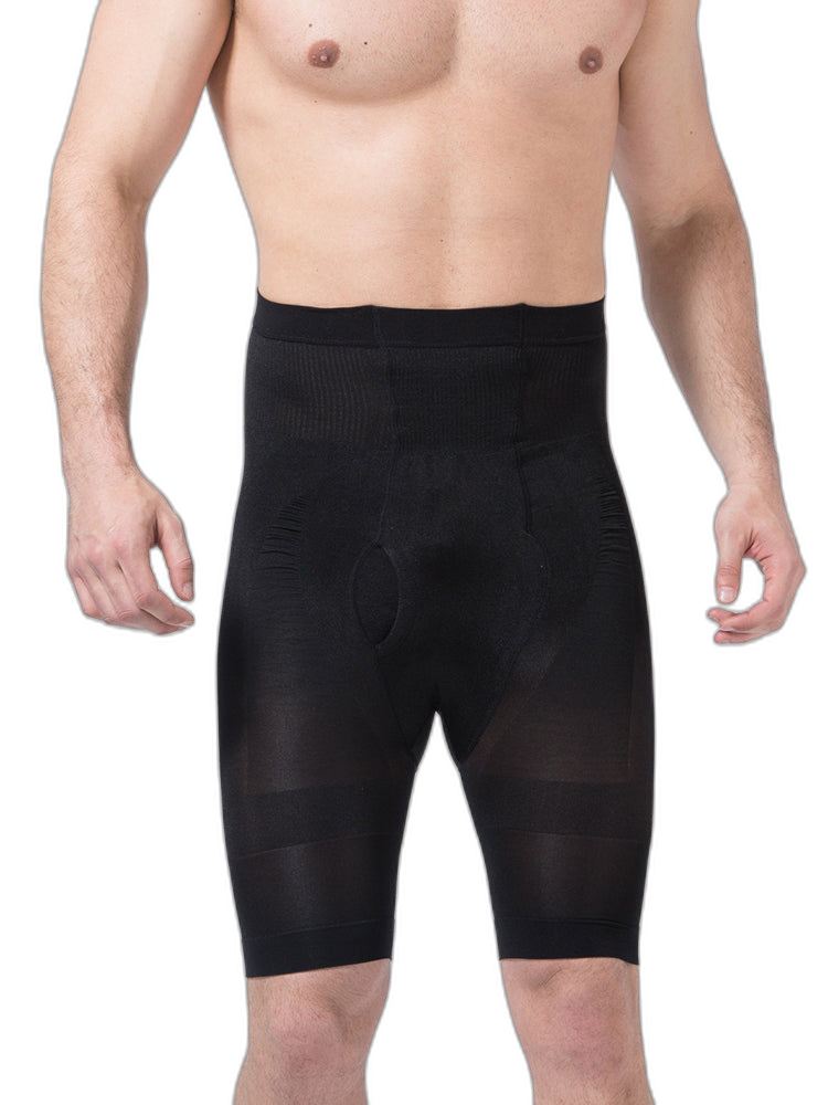 Men's High Waist Tummy Control Shaper Boxer Briefs