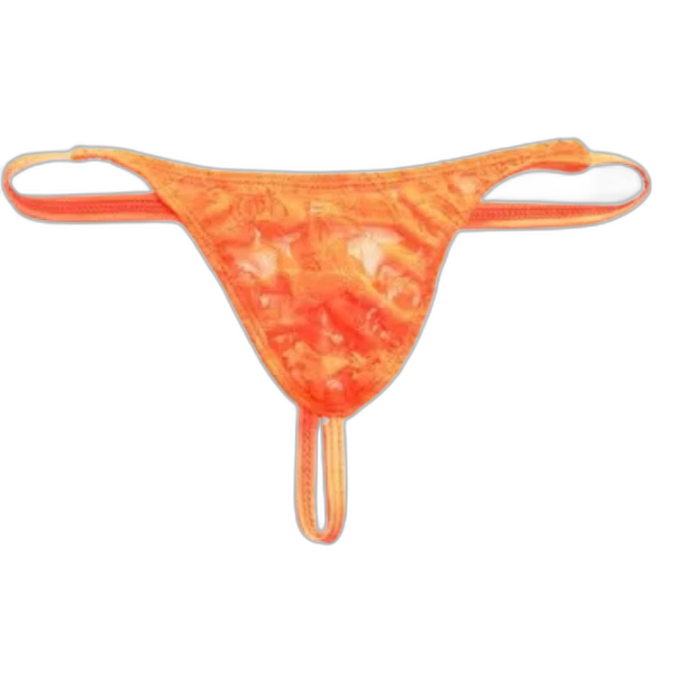 Lace That Pops For Power Bottoms Thong