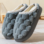 Women's Indoor Non-slip Thick Bottom And Warm Keeping Cotton Slippers