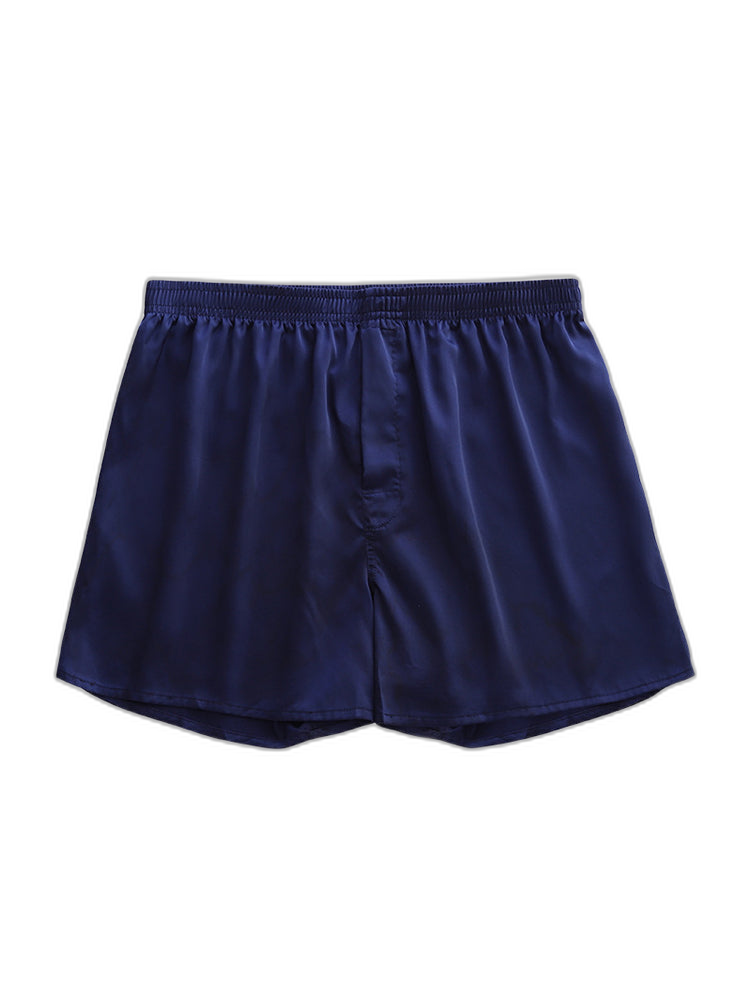 Men's Satin Loose Boxers Shorts