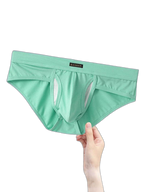 3 Pack Men's Seamless Comfort Sporty Cut Stretch Fit Briefs