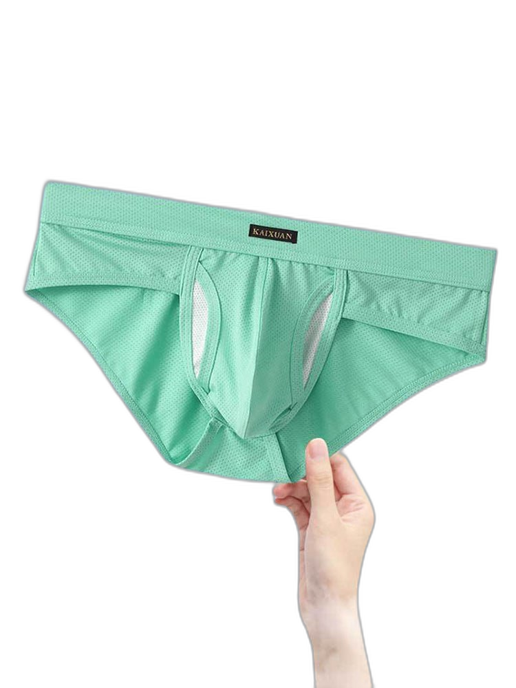 3 Pack Men's Seamless Comfort Sporty Cut Stretch Fit Briefs