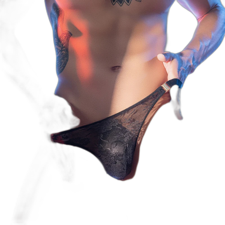 Bold Men Demand Bold Strings Thong