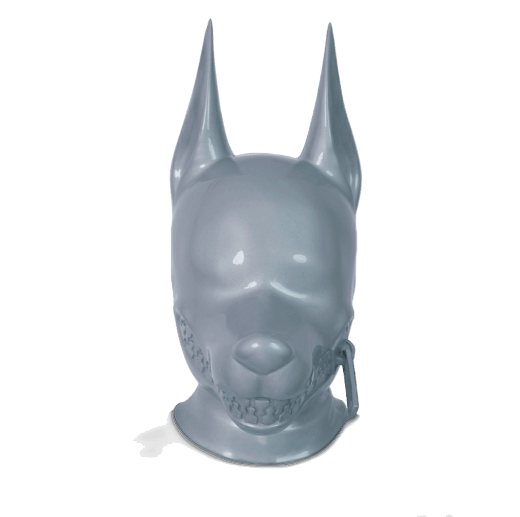 Furrjoi Zipper Dog Hood Silver