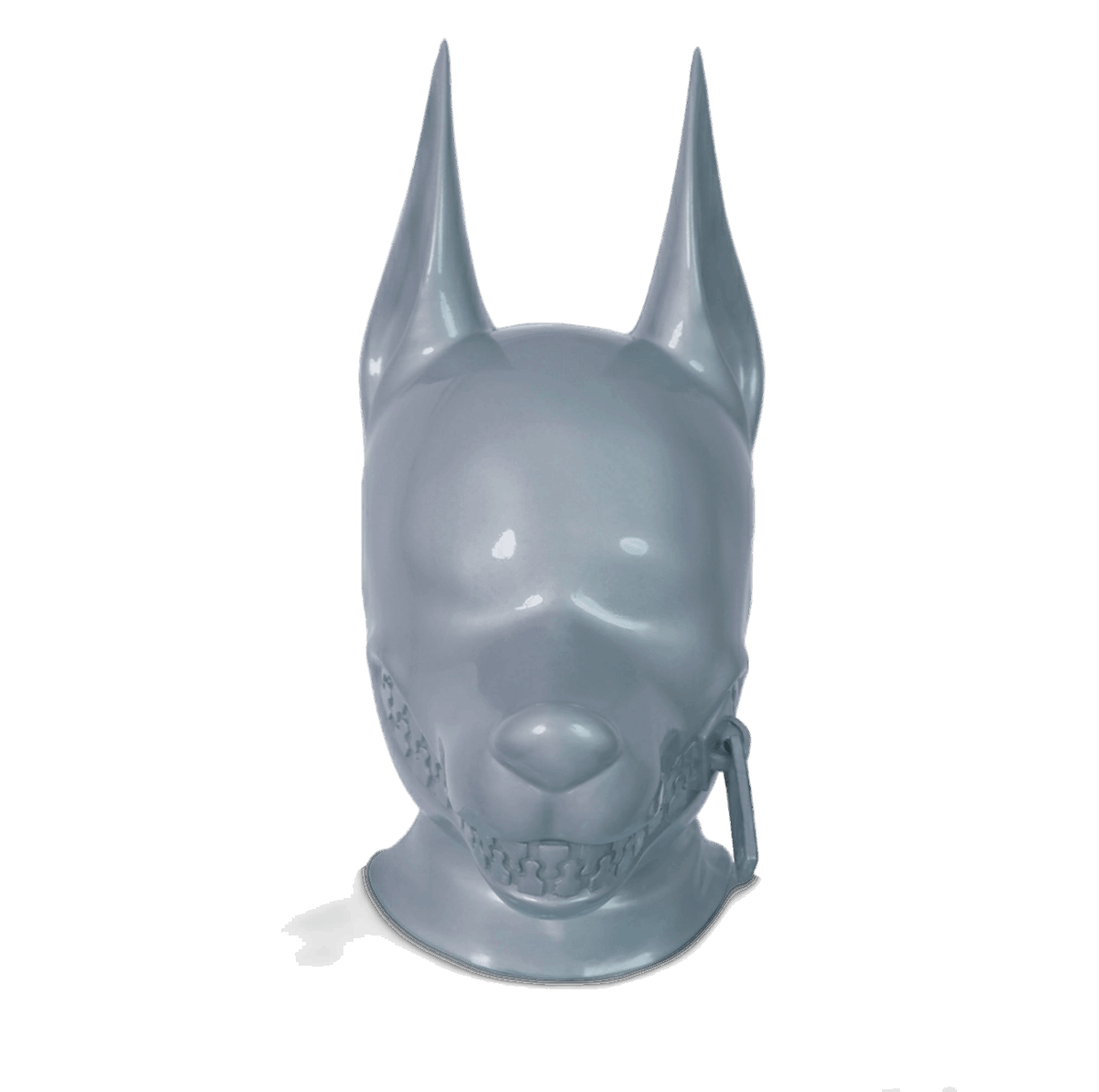 Furrjoi Zipper Dog Hood Silver