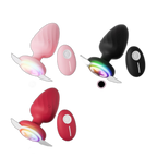 Angel - Vibrating Butt Plug - Light Up Butt Plug - 12 Frequency Anal Vibrator