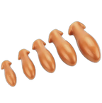 ELITE Liquid Silicone Torpedo Plug Medium Bronze