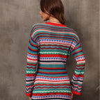 Women's Fashion Cutout Patchwork Knit Dress