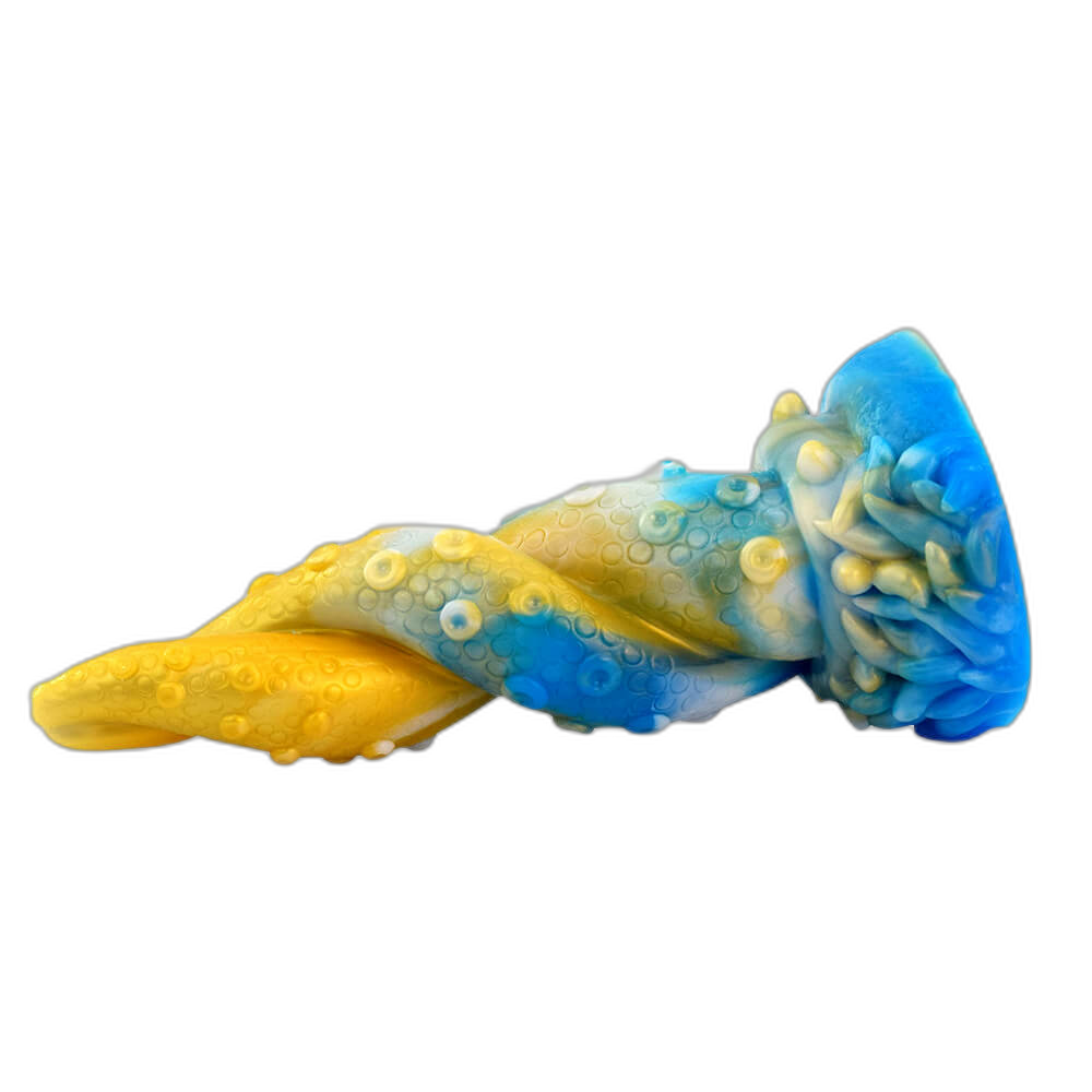 Sea Serpent - 7.7 Inch Tentacle Dildo - Fantasy Monster Dildo - Octopus Dildo