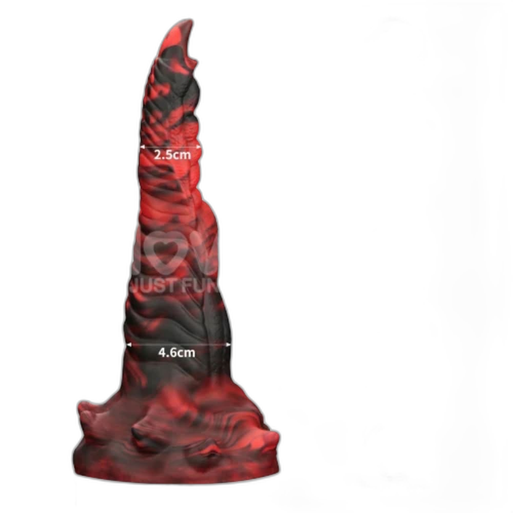 Savage Charm - Double Claw Vibrating Silicone Dildo - Fantasy Sex Toy