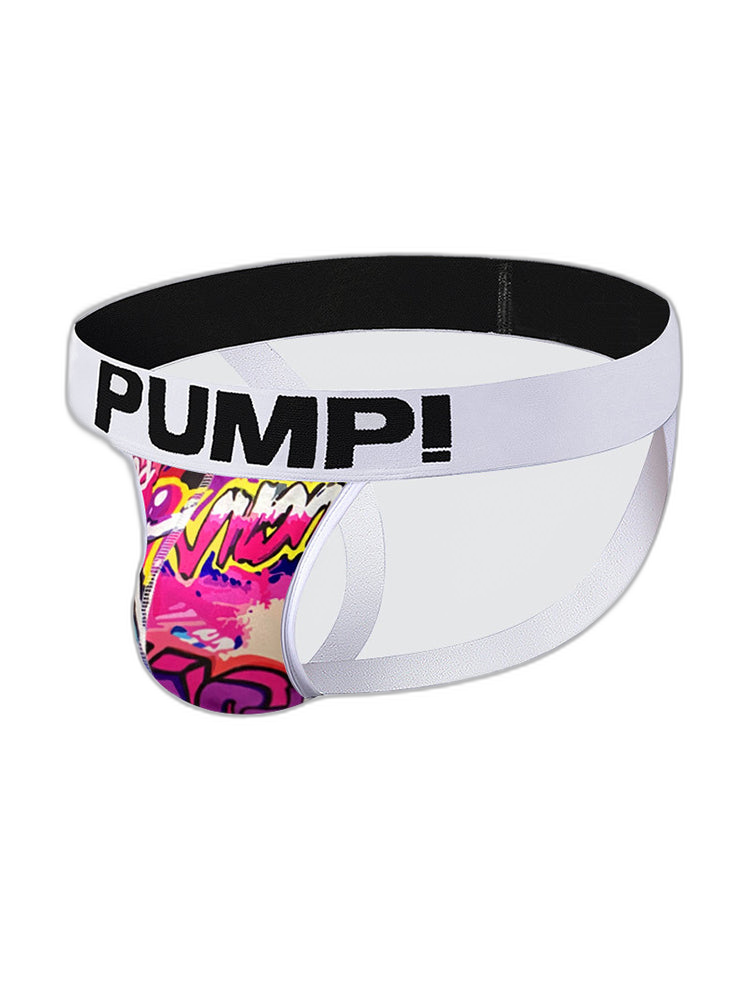 Men’s Sexy Graffiti Pouch Thongs
