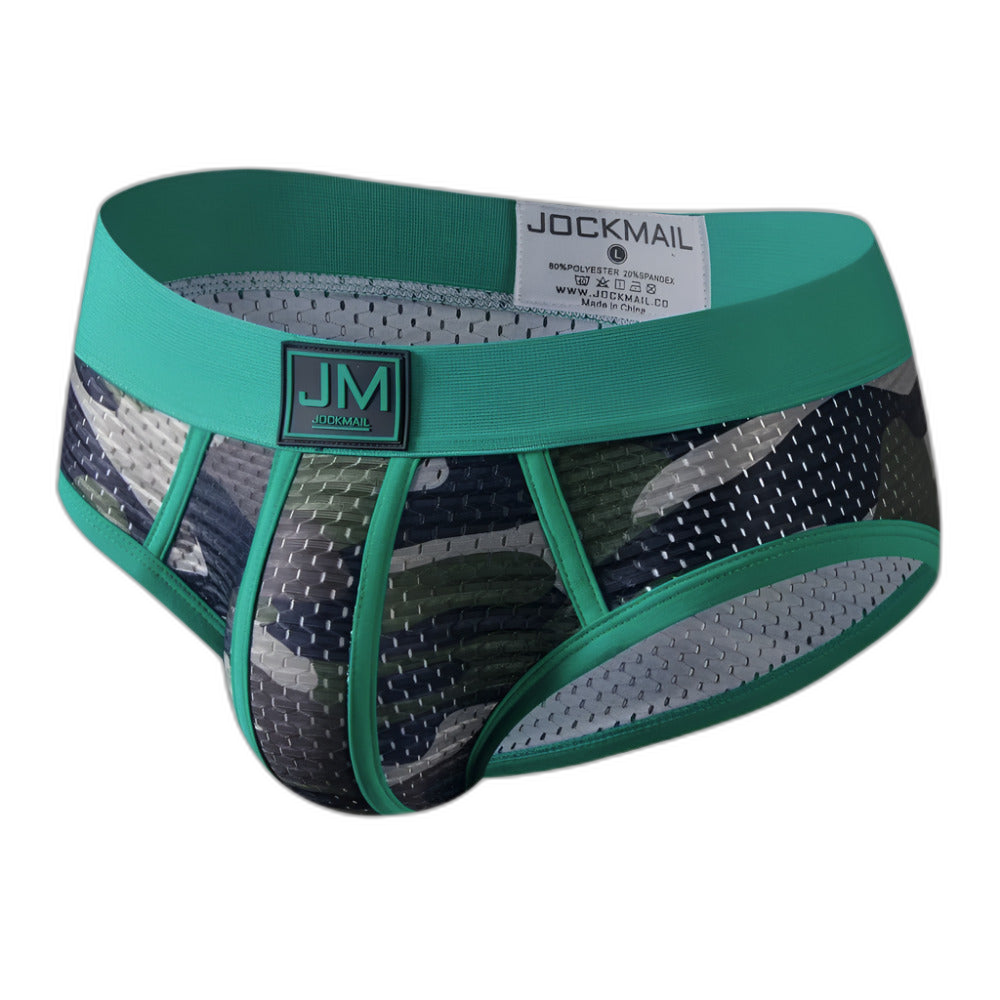 Camo Mesh Briefs