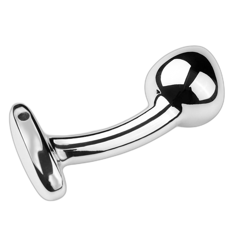Metal Curved Butt Plug