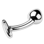 Metal Curved Butt Plug