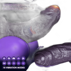 Fleshcurrent - 4.3 Inch Realistic Silicone Vibrating Dildo