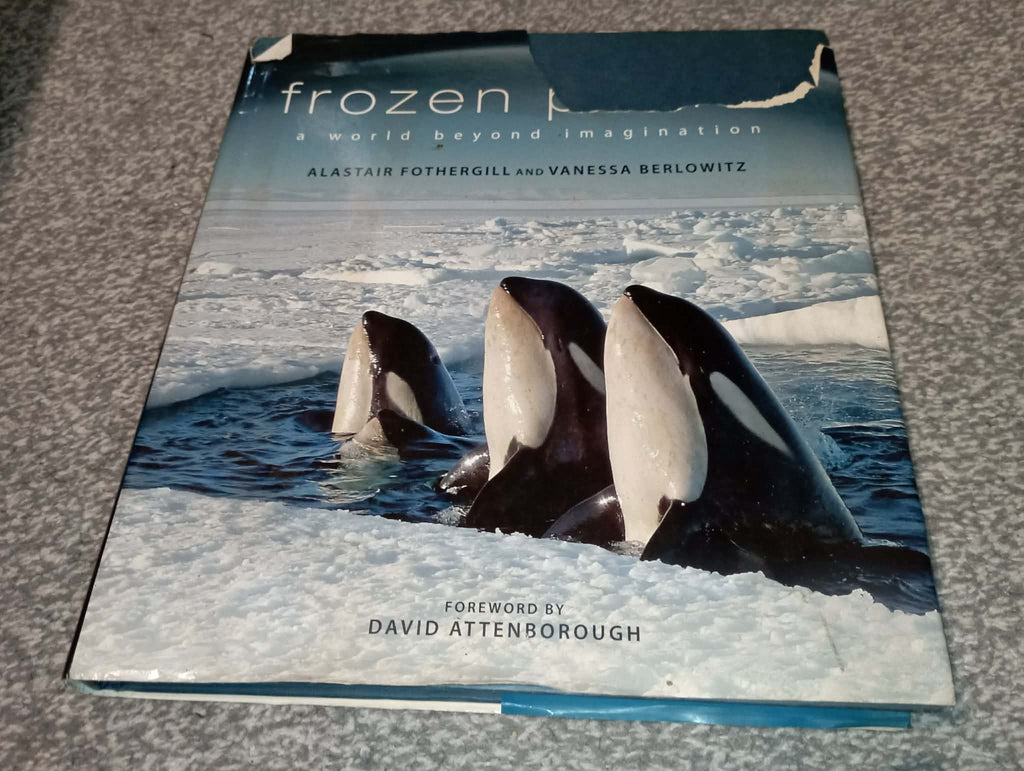 BOOK : FROZEN PLANET (ripped cover)