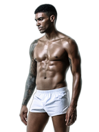 Men's Breathable Cotton Built-in Pouch Boxers