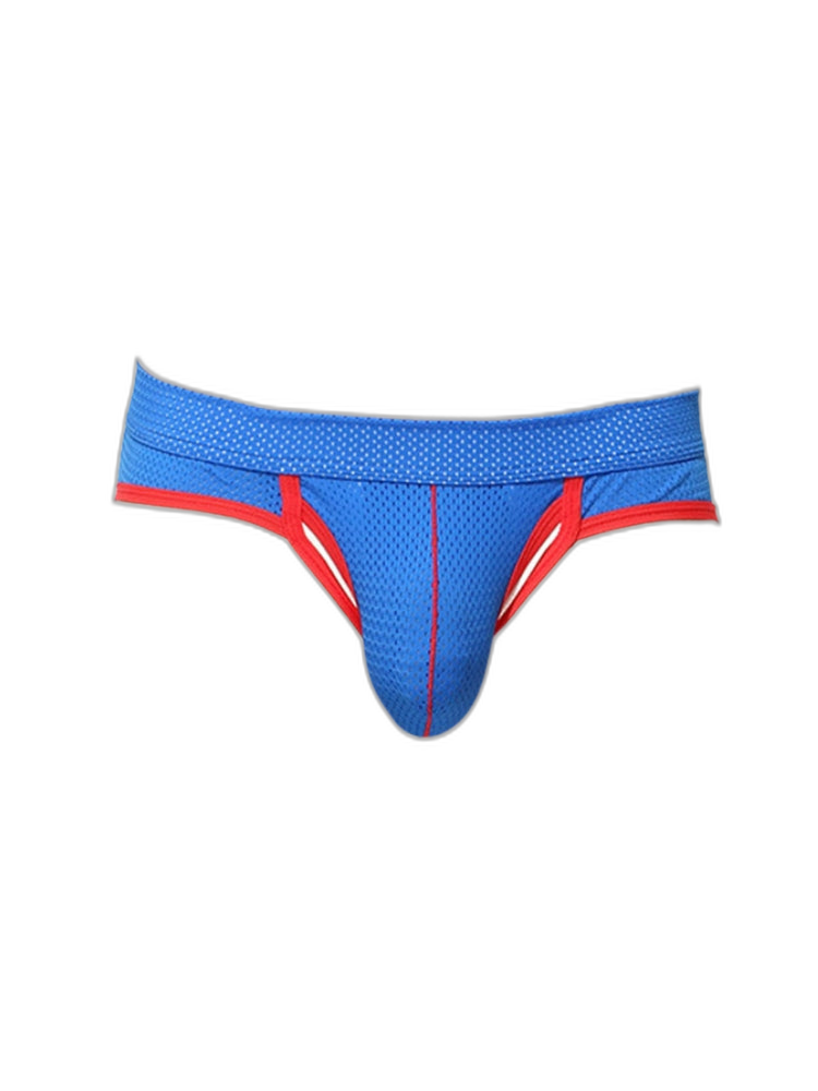 2 Pack Men's Breathable Side-Open Thin and Lightweight Supportive Fit Briefs