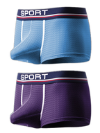 2 Pack Breathable Separate Pouch Boxer Briefs
