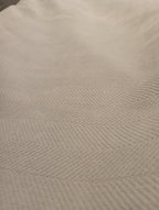 NEW 4 light gray 30x60 bed cushion pillow covers