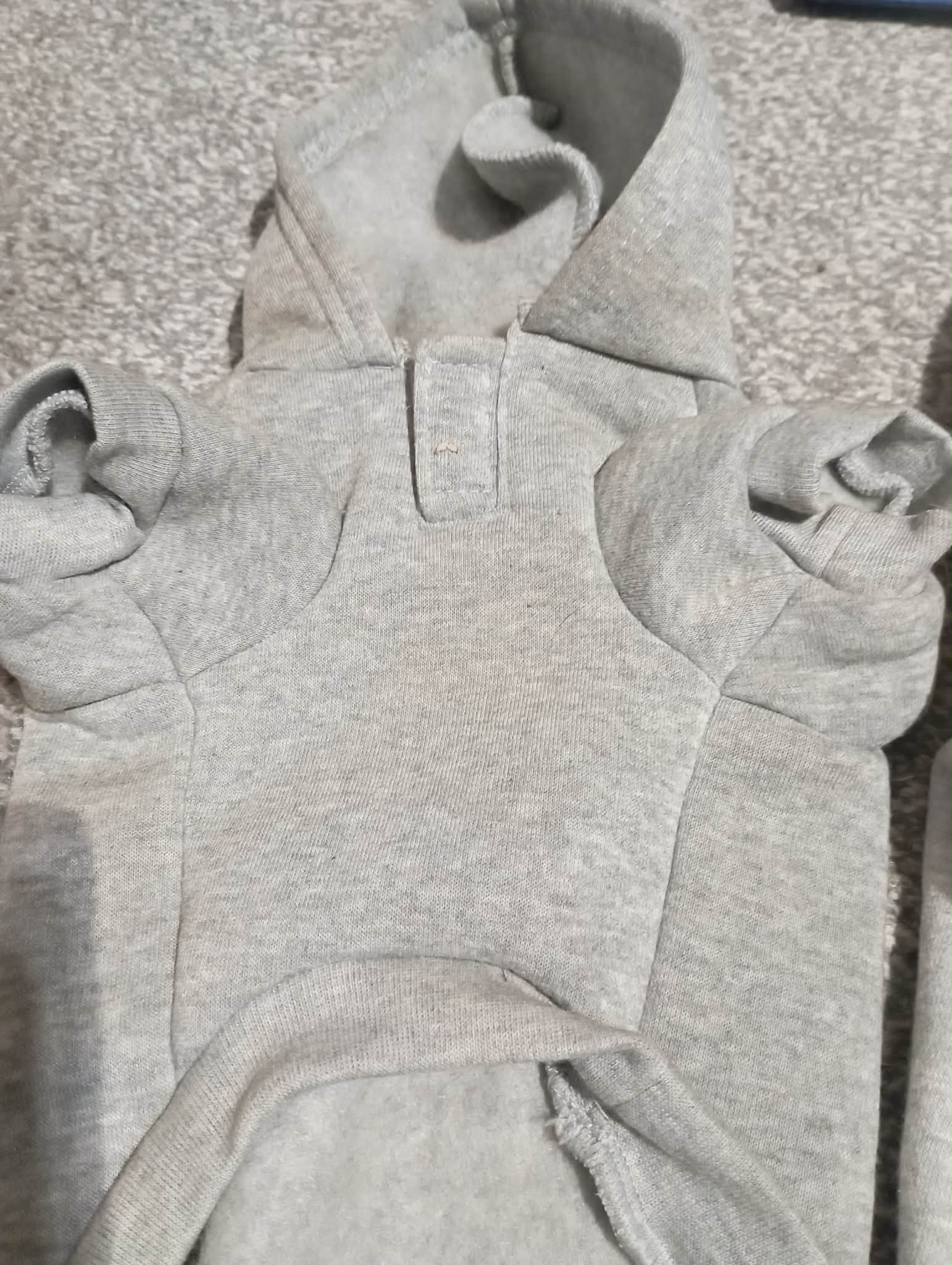CAT FUN Two small GREY JUMPERS