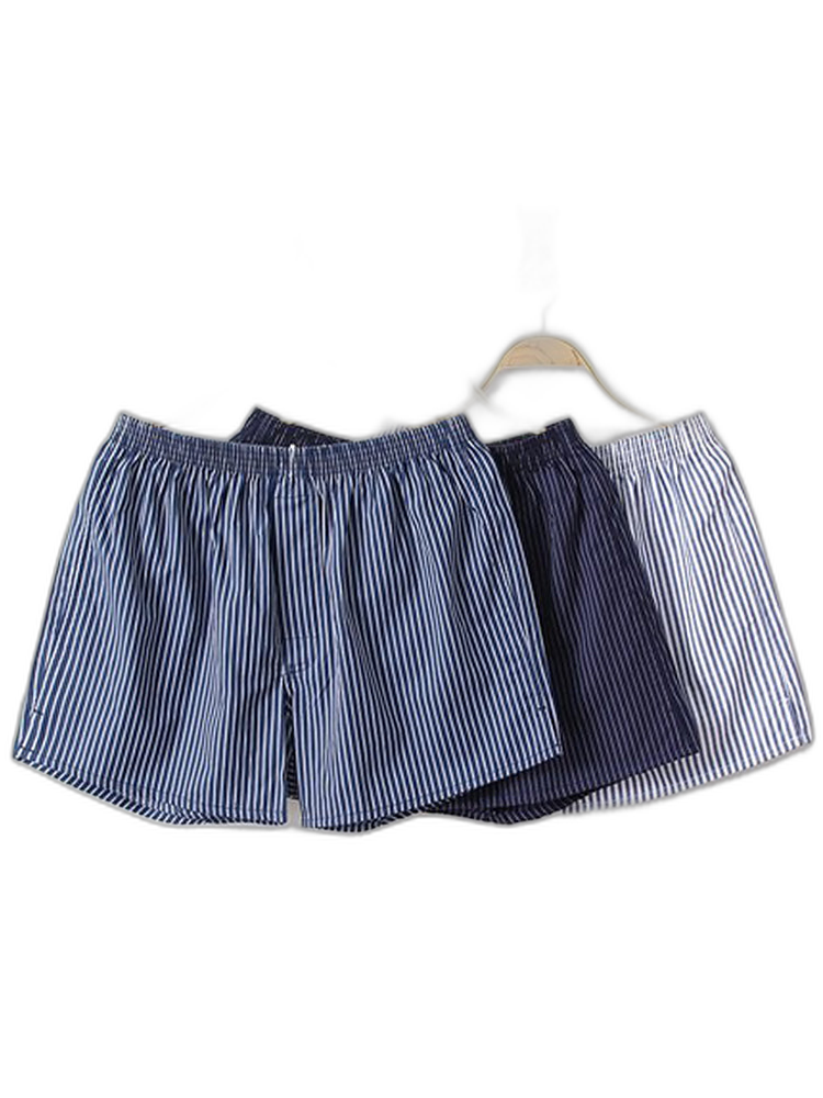 3 Pack Men's Cotton Loose Boxers